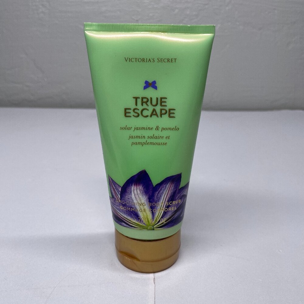 Victorias Secret True Escape Solar Jasmine Pomelo Smoothing Body Scrub 7 oz